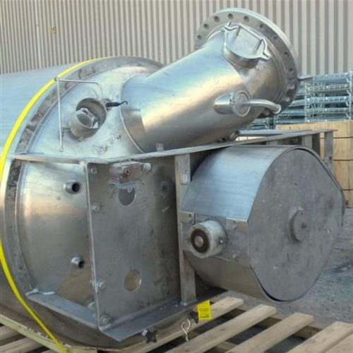 850 Gallon Lee Model 850U9MS 316 S/S Vertical Double Motion Vacuum Processor