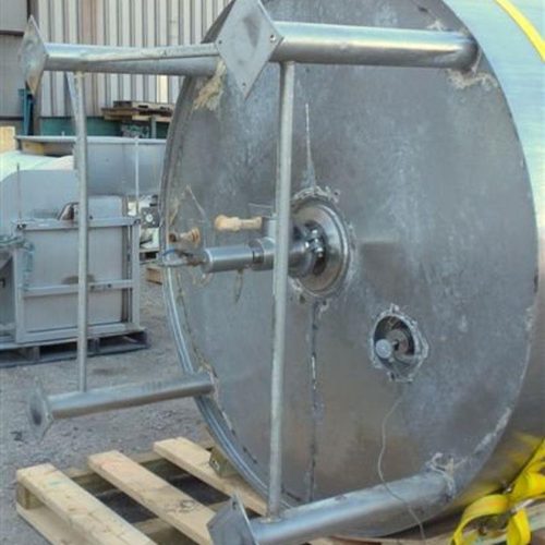 850 Gallon Lee Model 850U9MS 316 S/S Vertical Double Motion Vacuum Processor