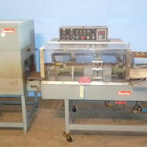 Shanklin Model A27A Automatic L Bar Sealer with T7XL Shrink Tunnel