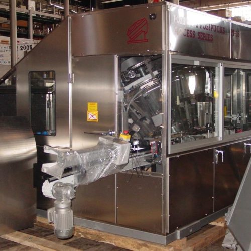 Posimat PosipucksN15 High Speed S/S Bottle Unscrambler / Puck Inserter