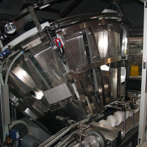 Posimat PosipucksN15 High Speed S/S Bottle Unscrambler / Puck Inserter