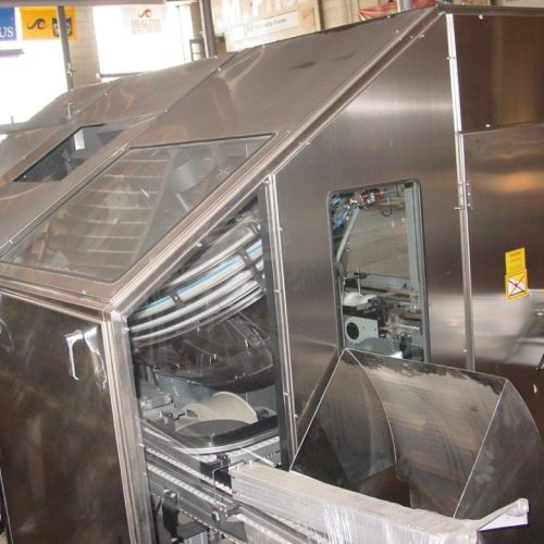 Posimat PosipucksN15 High Speed S/S Bottle Unscrambler / Puck Inserter