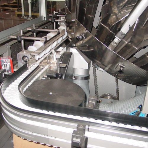 Posimat PosipucksN15 High Speed S/S Bottle Unscrambler / Puck Inserter