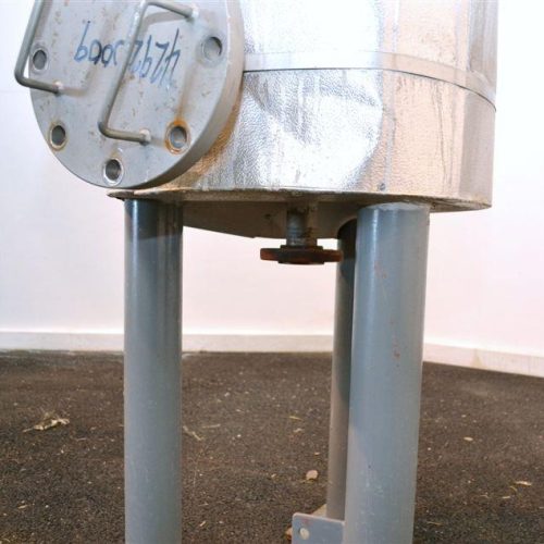 20 Gallon Precision 304L S/S Dished Top and Bottom Vertical Pressure Tank