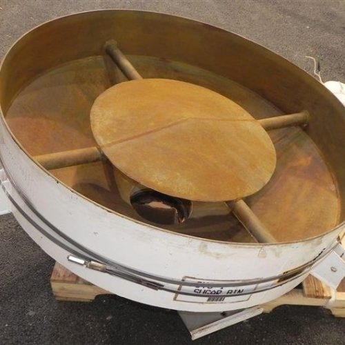 Carman Industries Model 4GBD 48 in dia Vibrating Bin Dishargeer