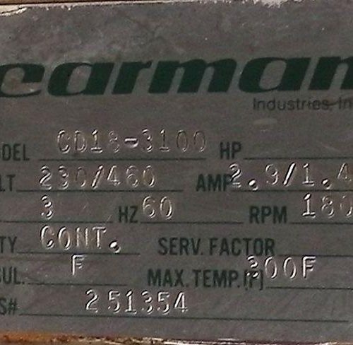 Carman Industries Model 4GBD 48 in dia Vibrating Bin Dishargeer