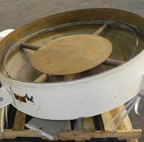 Carman Industries Model 4GBD C/S 48 in dia Vibrating Bin Discharger