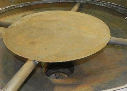 Carman Industries Model 4GBD C/S 48 in dia Vibrating Bin Discharger