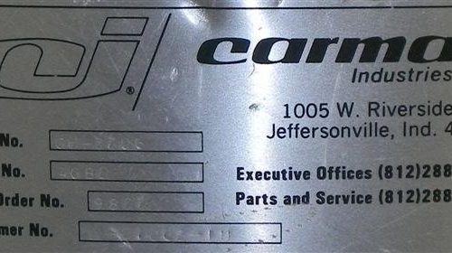 Carman Industries Model 4GBD C/S 48 in dia Vibrating Bin Discharger