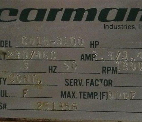 Carman Industries Model 4GBD C/S 48 in dia Vibrating Bin Discharger