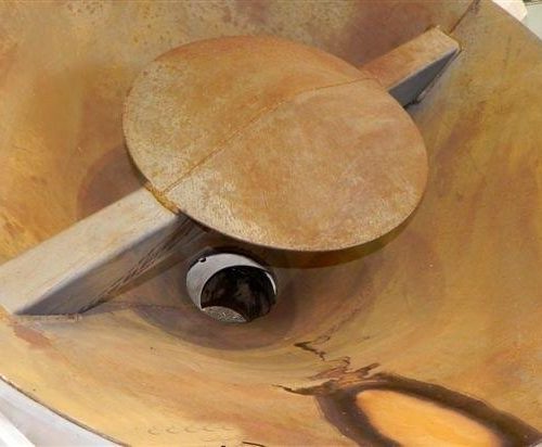 Carman Industries model 4GBD C/S 48 in dia Vibrating Bin Discharger