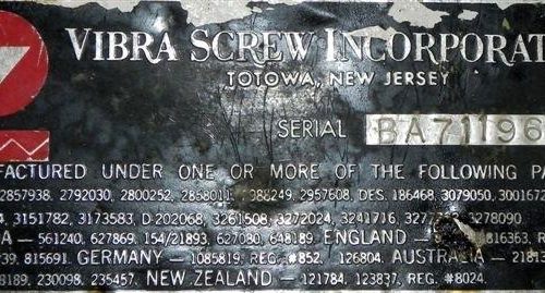Vibra Screw 60 in dia C/S Bin Activator