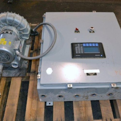 2 in Dia x 192 in L Pneumatic Conveying System w/ Pneumatic Feed Hopper