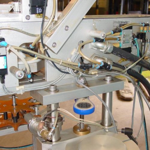 E D T Model 200TB Neck Bander Shrink Sleever