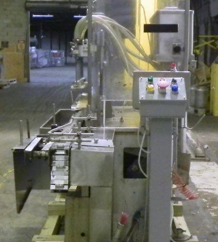 Cozzoli Model LF840 8 Head Inline Continuous Motion Walking Beam Style Piston Filler