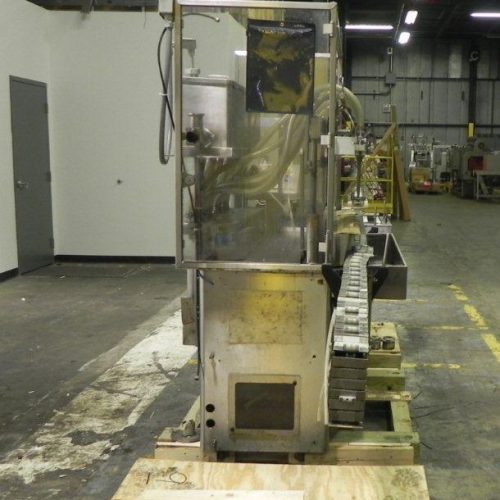 Cozzoli Model LF840 8 Head Inline Continuous Motion Walking Beam Style Piston Filler