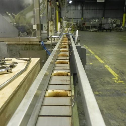 Cozzolli Model LF840 8 Head Continuous Motion Walking Beam Style Inline Piston Filler