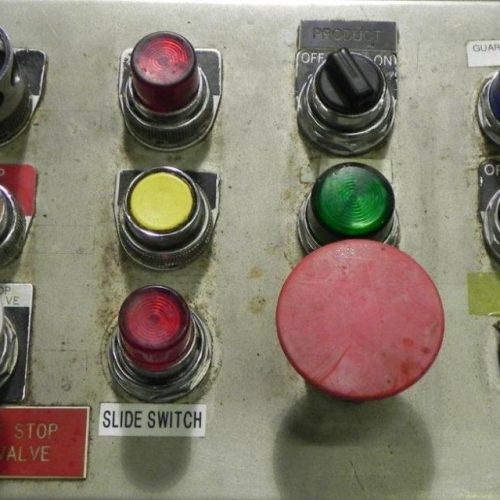 Cozzolli Model LF840 8 Head Continuous Motion Walking Beam Style Inline Piston Filler