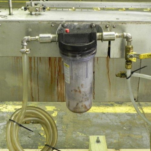 Cozzolli Model LF840 8 Head Continuous Motion Walking Beam Style Inline Piston Filler