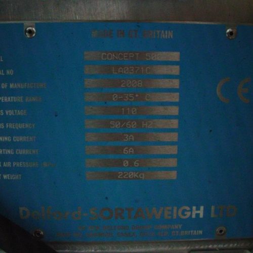 AEW Delford Concept 500 Top-Side-Bottom (3) Panel Pressure Sensitive Labeler