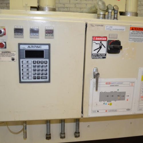 Arpac Model 10828BTW Left Side Entry Shrink Bundler w/ Tunnel