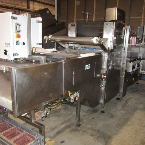 Reiser Ross Inpack Model 3320 4 Lane S/S Vacuum Tray Sealer