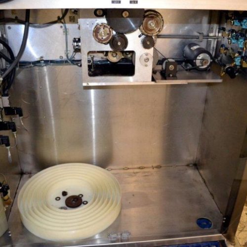 WrapAde Model TT4 Vertical Strip Packager w/6 tablets or capsule hoppers