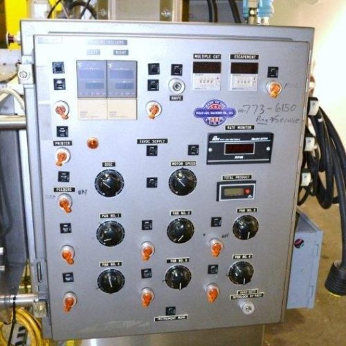 WrapAde Model TT4 Vertical Strip Packager w/6 tablets or capsule hoppers