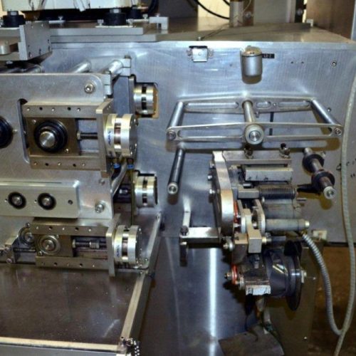 WrapAde Model TT4 Vertical Strip Packager w/6 tablets or capsule hoppers