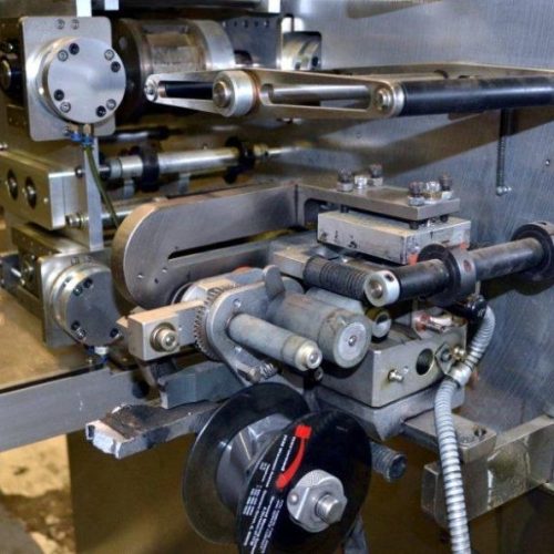 WrapAde Model TT4 Vertical Strip Packager w/6 tablets or capsule hoppers