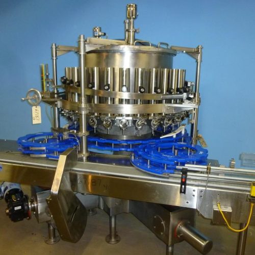 Elmar Model RP628 S/S 28 Head Rotary S/S Base Piston Filler