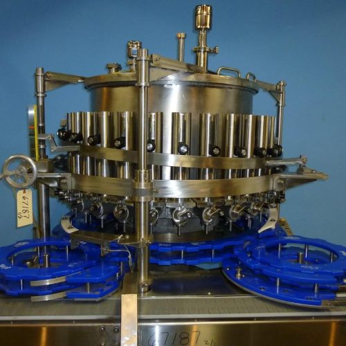 Elmar Model RP628 S/S 28 Head Rotary S/S Base Piston Filler