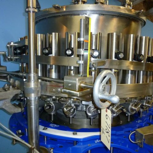 Elmar Model RP628 S/S 28 Head Rotary S/S Base Piston Filler