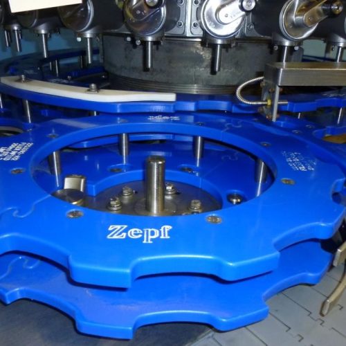 Elmar Model RP628 S/S 28 Head Rotary S/S Base Piston Filler