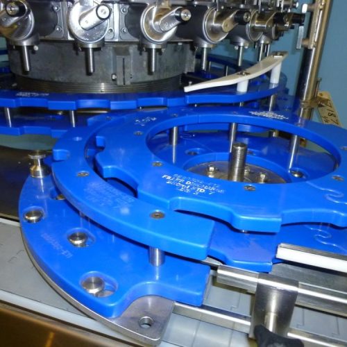 Elmar Model RP628 S/S 28 Head Rotary S/S Base Piston Filler