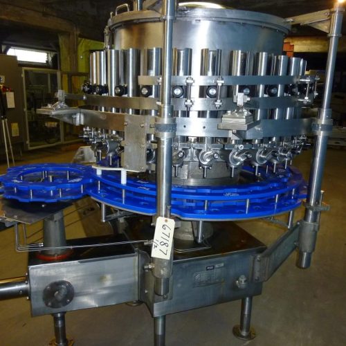 Elmar Model RP628 S/S 28 Head Rotary S/S Base Piston Filler