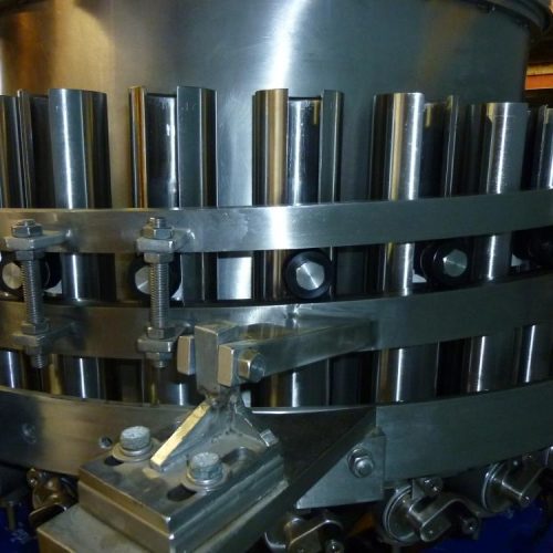 Elmar Model RP628 S/S 28 Head Rotary S/S Base Piston Filler