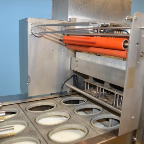 Orics S30 Inline 30 TPM Tray Packaging Line w/ 3 Piston Filler, Pack Area and Sealer