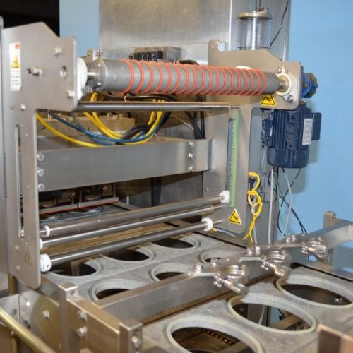 Orics S30 Inline 30 TPM Tray Packaging Line w/ 3 Piston Filler, Pack Area and Sealer