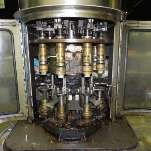 Nalbach Model 8HVC (8) Head Rotary Cap Crimper