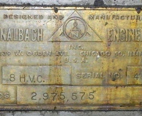 Nalbach Model 8HVC (8) Head Rotary Cap Crimper