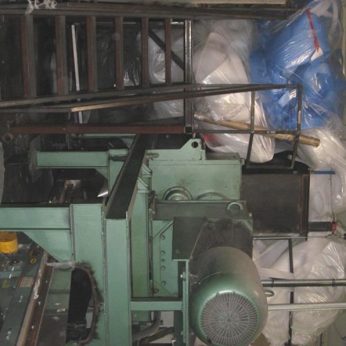 Eidal 100 HP Dual Rotor Shredder for Plastics, 25 inch x 52 inch Infeed