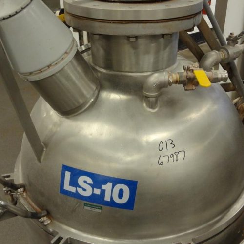 80 Gallon Lee Model 80D S/S Prop Agitated Vacuum Kettle