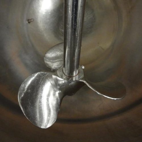 80 Gallon Lee Model 80D S/S Prop Agitated Vacuum Kettle