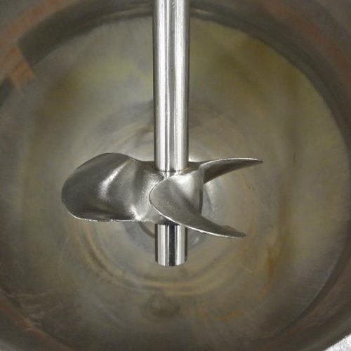 40 Gallon Lee Model 40D S/S Prop Agitated Vacuum Kettle