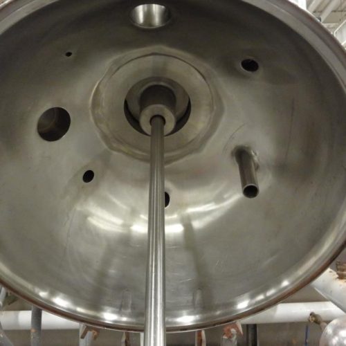 40 Gallon Lee Model 40D S/S Prop Agitated Vacuum Kettle