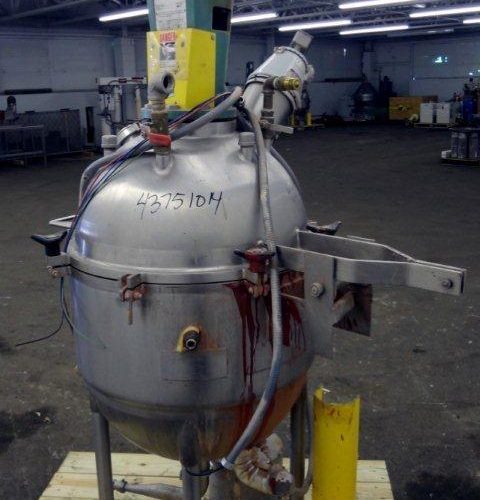 40 Gallon Lee Model 40D S/S Prop Agitated Vacuum Kettle