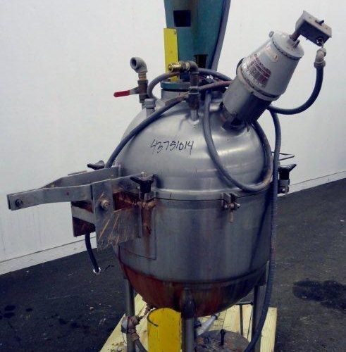 40 Gallon Lee Model 40D S/S Prop Agitated Vacuum Kettle