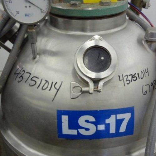 40 Gallon Lee Model 40D S/S Prop Agitated Vacuum Kettle