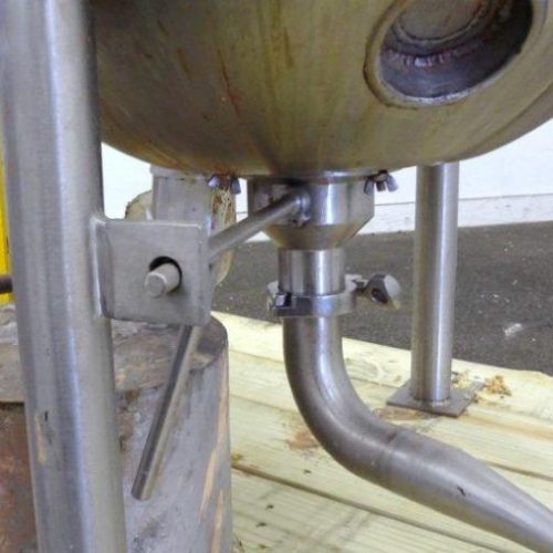 40 Gallon Lee Model 40D S/S Prop Agitated Vacuum Kettle